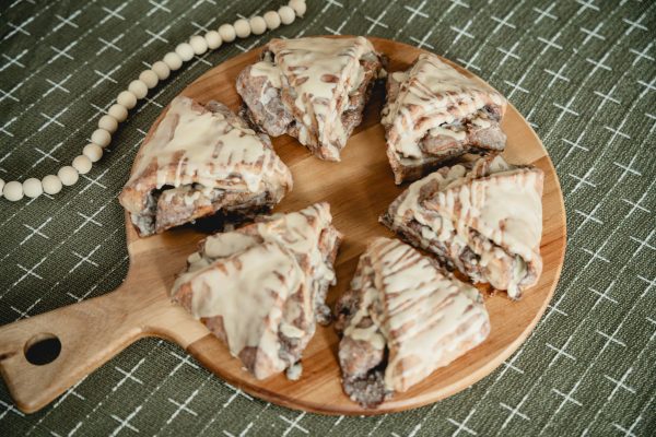 Cinnamon Roll Scones