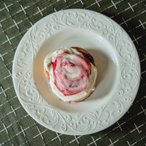 Sourdough Raspberry Sweet Rolls